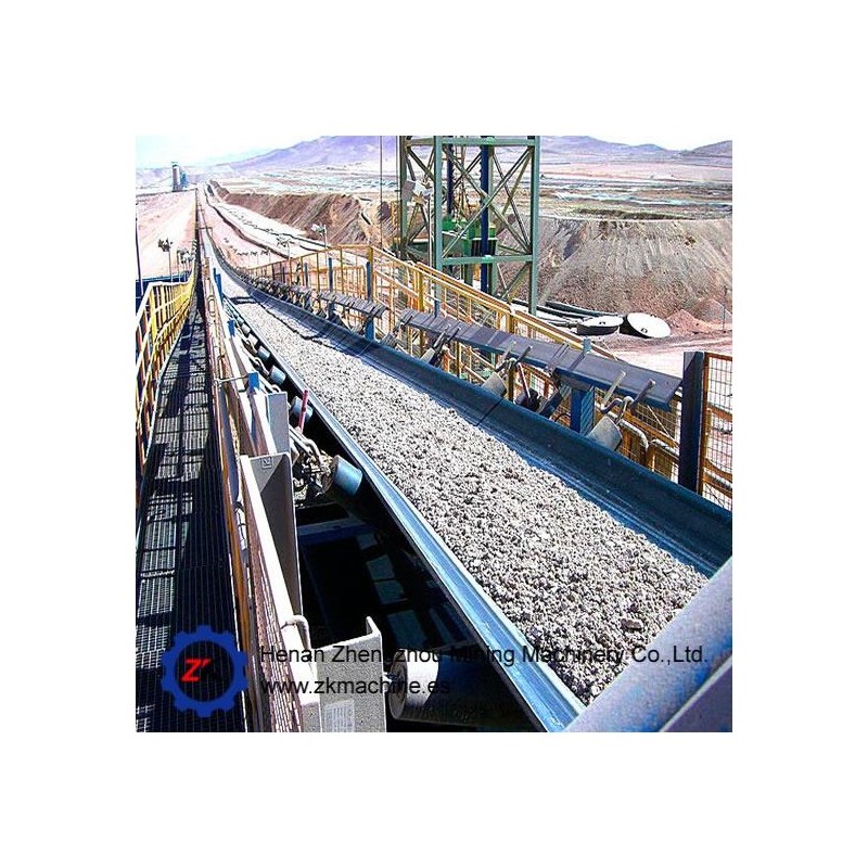 Cinta Transportadora para transportar los materiales a granel