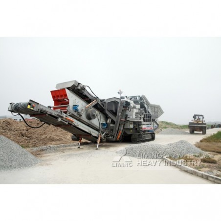 Liming Plante mobile de concasseur sur chenilles