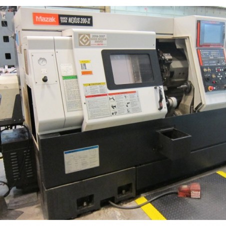 2008 MAZAK QT NEXUS 200-II CNC TORNO