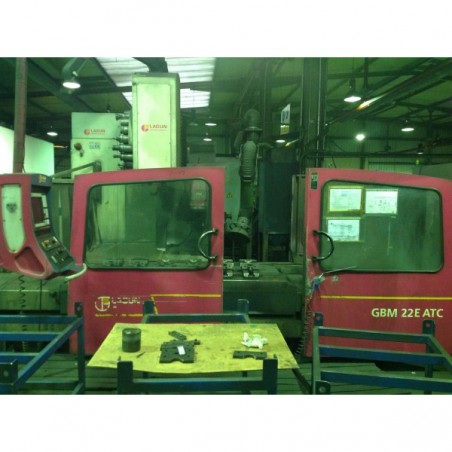 Máquina de fresar CNC de 5 eixes tipo bancada LAGUN mod. GBM 22E