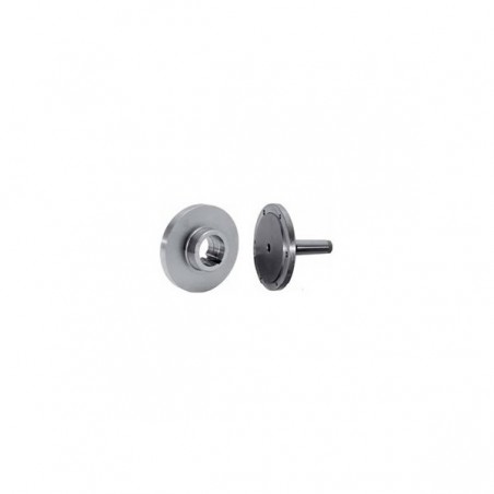 Cast iron flange with long cone attachment