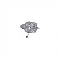 Mandrins autocentrants ∅ 85/6 - ∅ 100/6 montés sur cône ISO 50 DIN 69871 - Accessoires pour machines métalliques