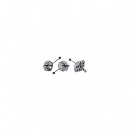 Mandrins autocentrants à 3 mors à guidage simple - commande manuelle à bague