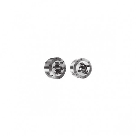 3-4 jaw self-centering chucks with double guide integral attachment ISO 702/II - 702/III