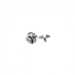 Mandrin autocentrant à 3 mors de type B avec prise spéciale pour vilebrequins - Accessoires pour machines métalliques