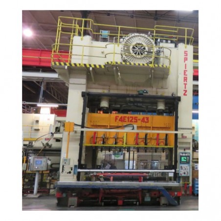 Presse Spiertz 1250 tonnes.