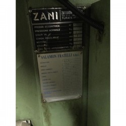 Pressa eccentrica ZANI. - Presse meccaniche a collo di cigno