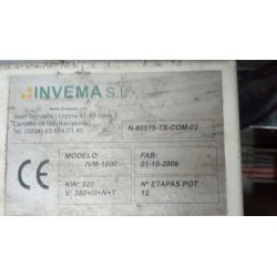 INVEMA IVM-1000 - Fourneaux industriels