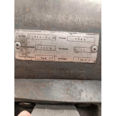 Metal Polisher ZUBIA PZ-35, with v